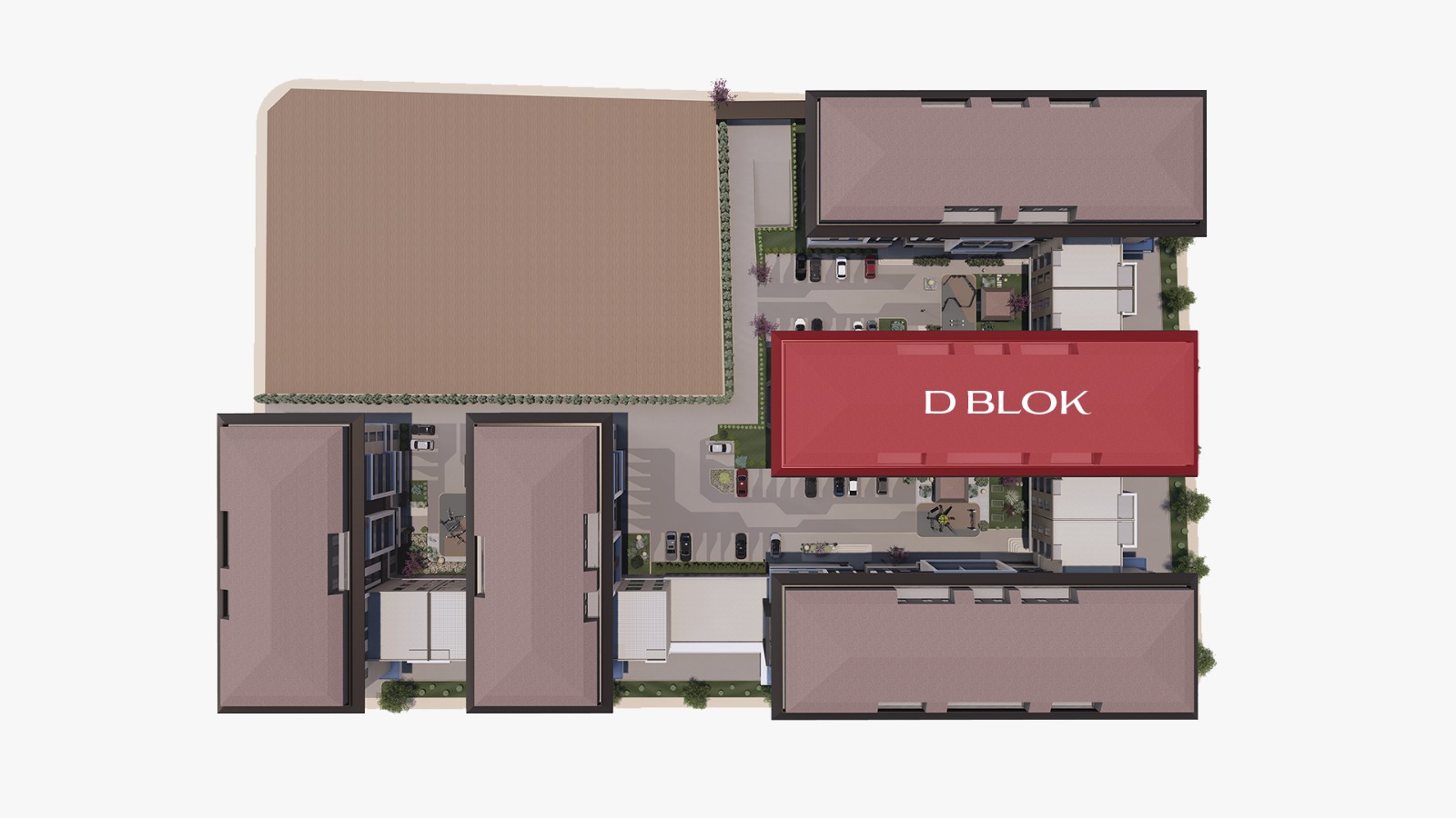 D blok planı