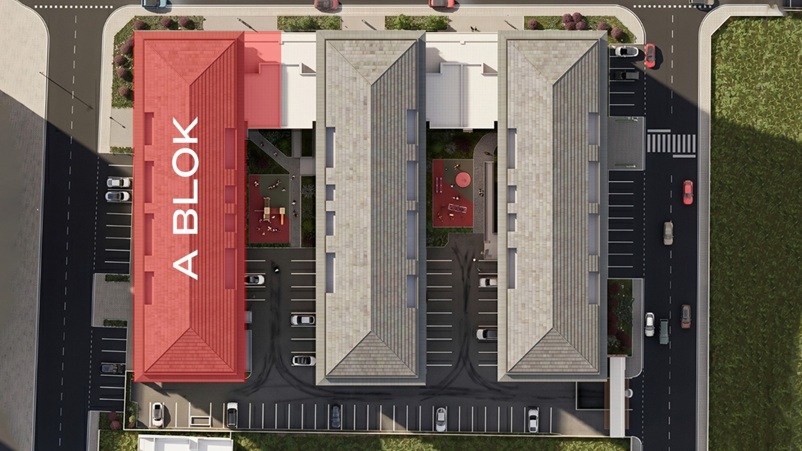 A blok planı