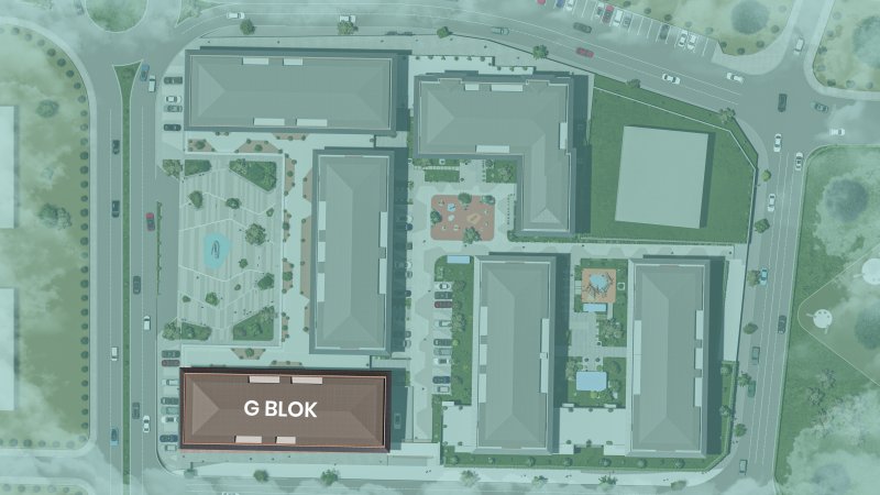 G blok planı