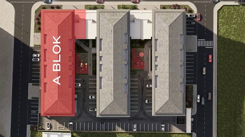 A blok planı