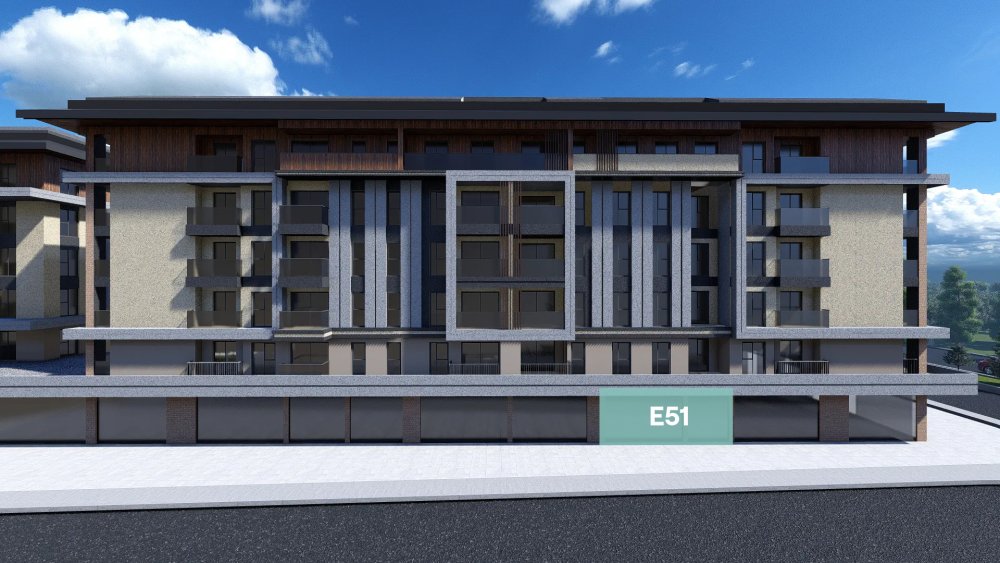 E blok 51 planı