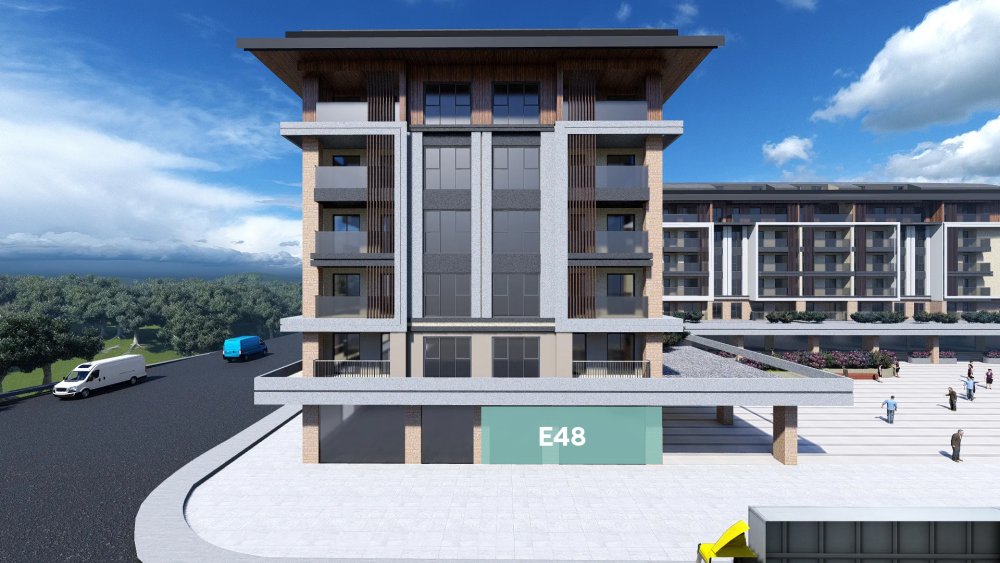 E blok 48 planı