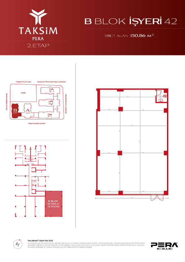 B blok 42 planı