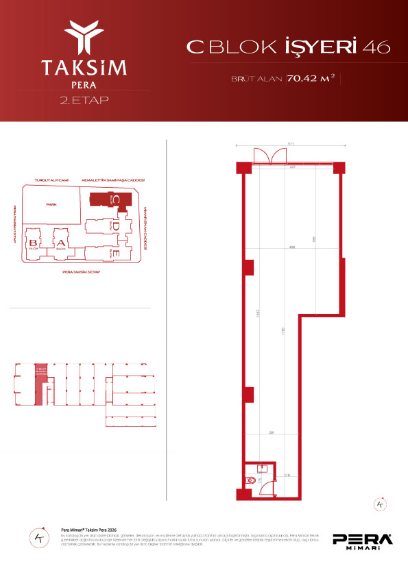 C blok 46 planı