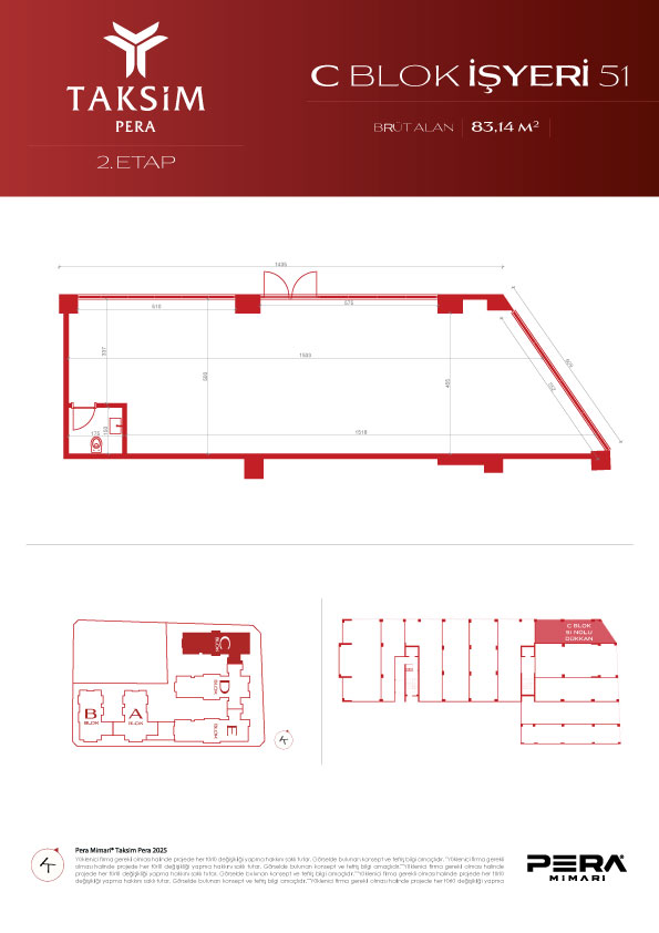 C blok 51 planı