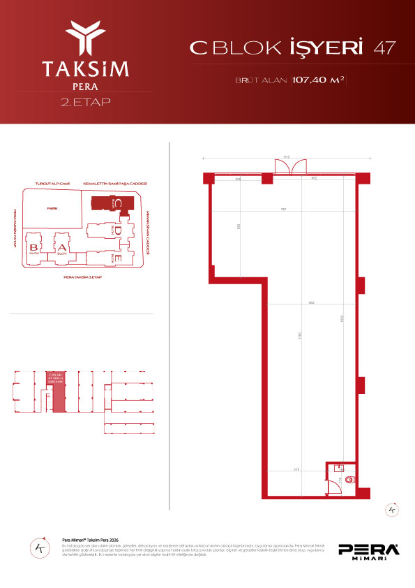 C blok 47 planı