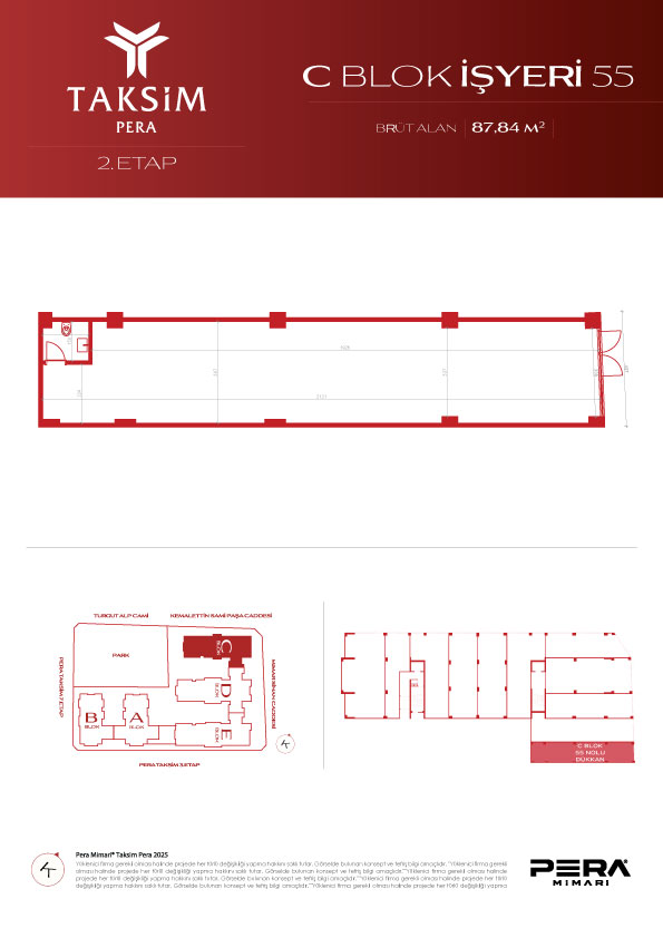 C blok 55 planı