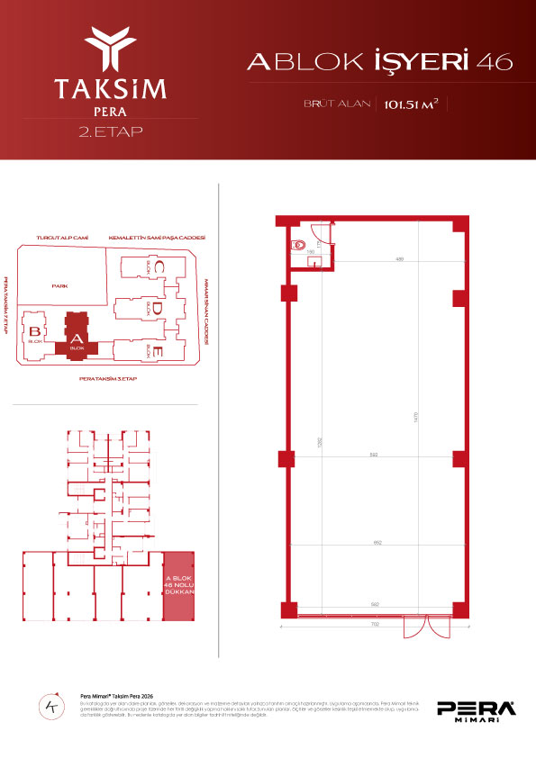 A blok 46 planı