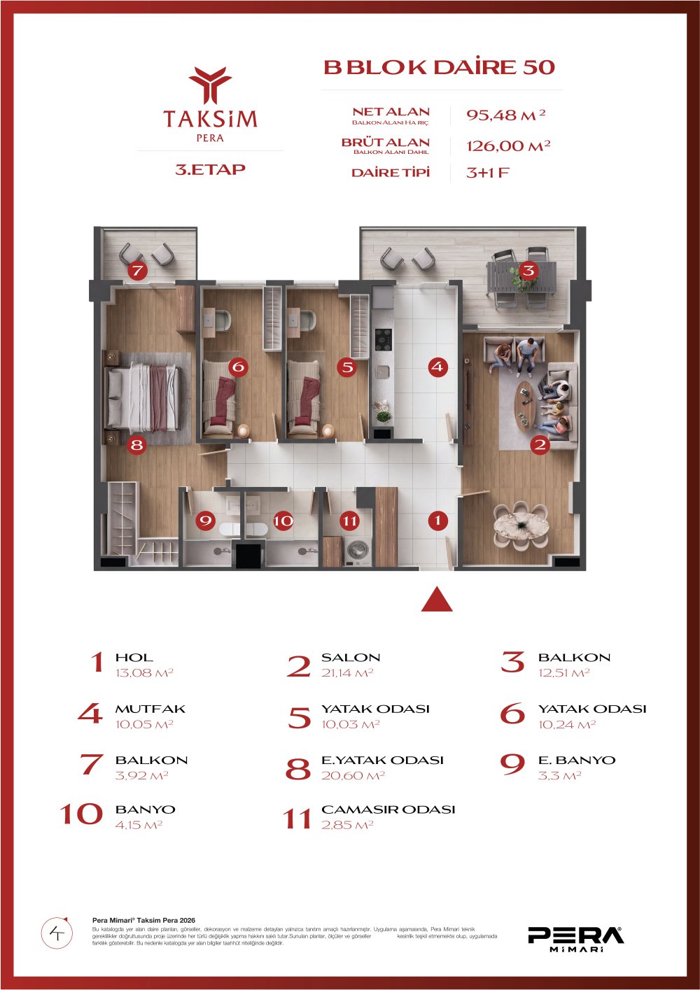 B blok 50 planı