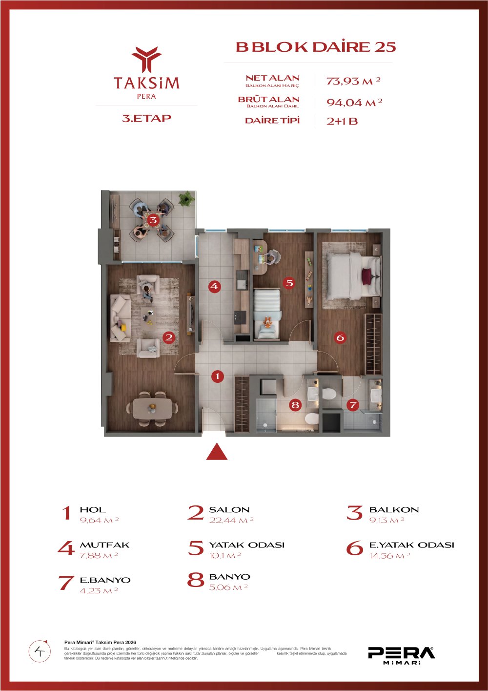 B blok 25 planı