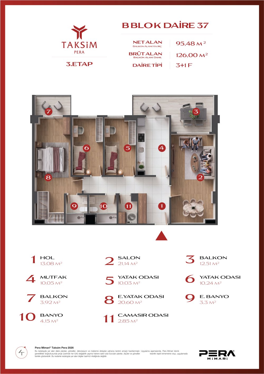 B blok 37 planı