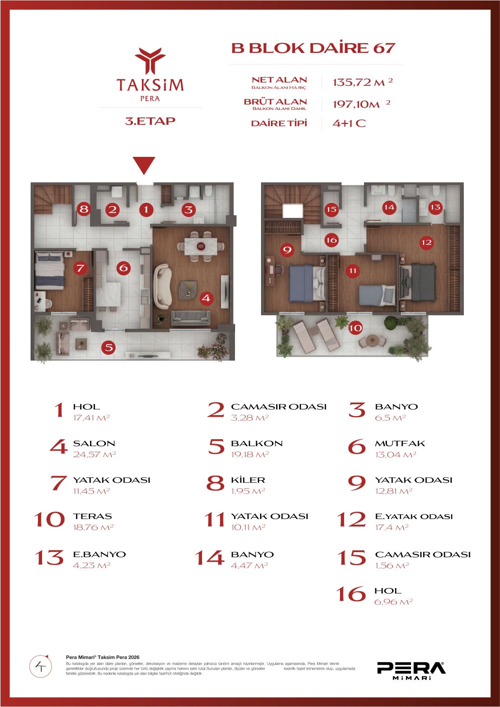 B blok 67 planı