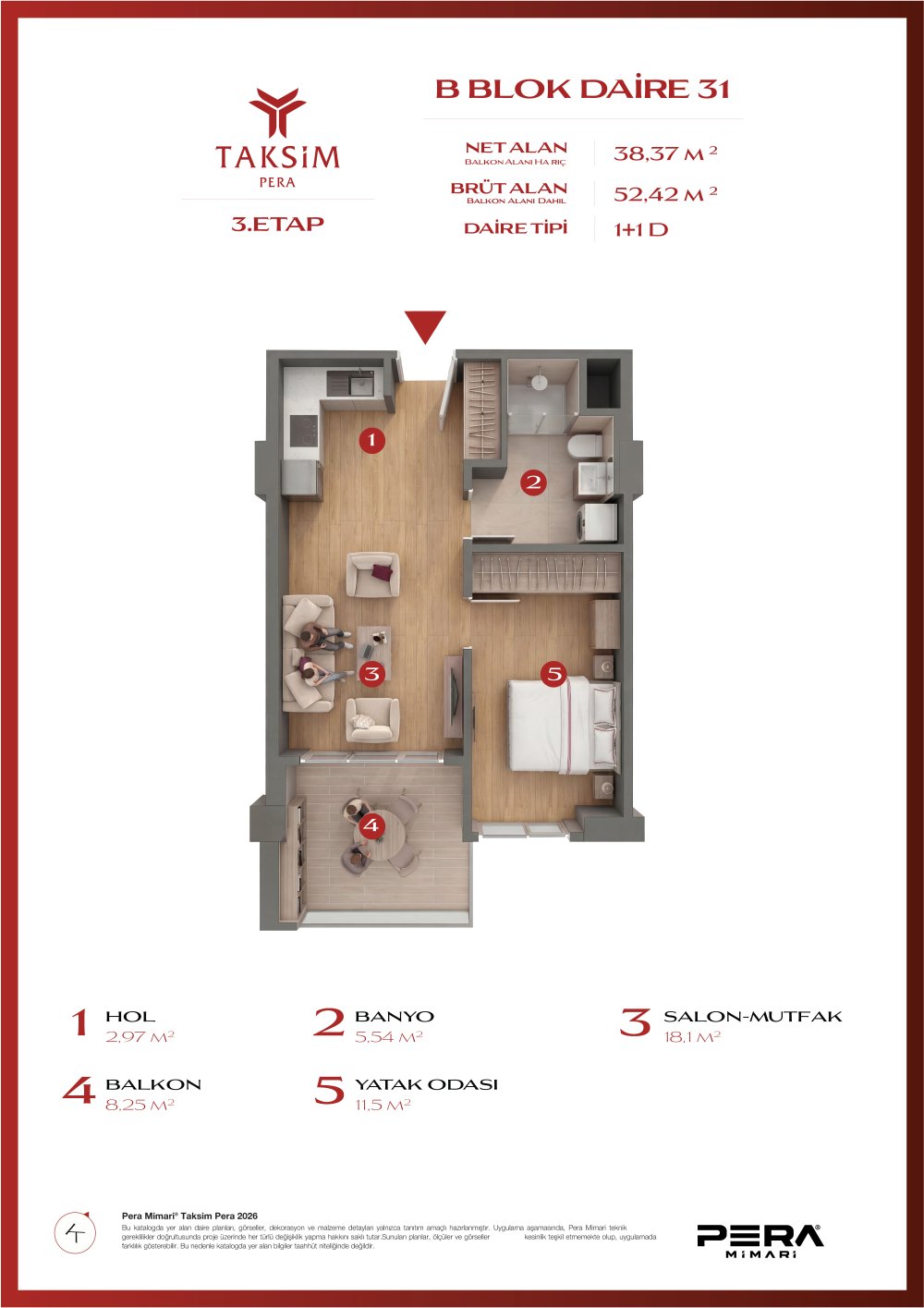 B blok 31 planı