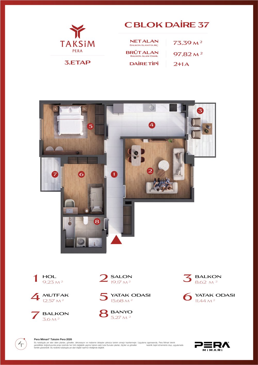 C blok 37 planı