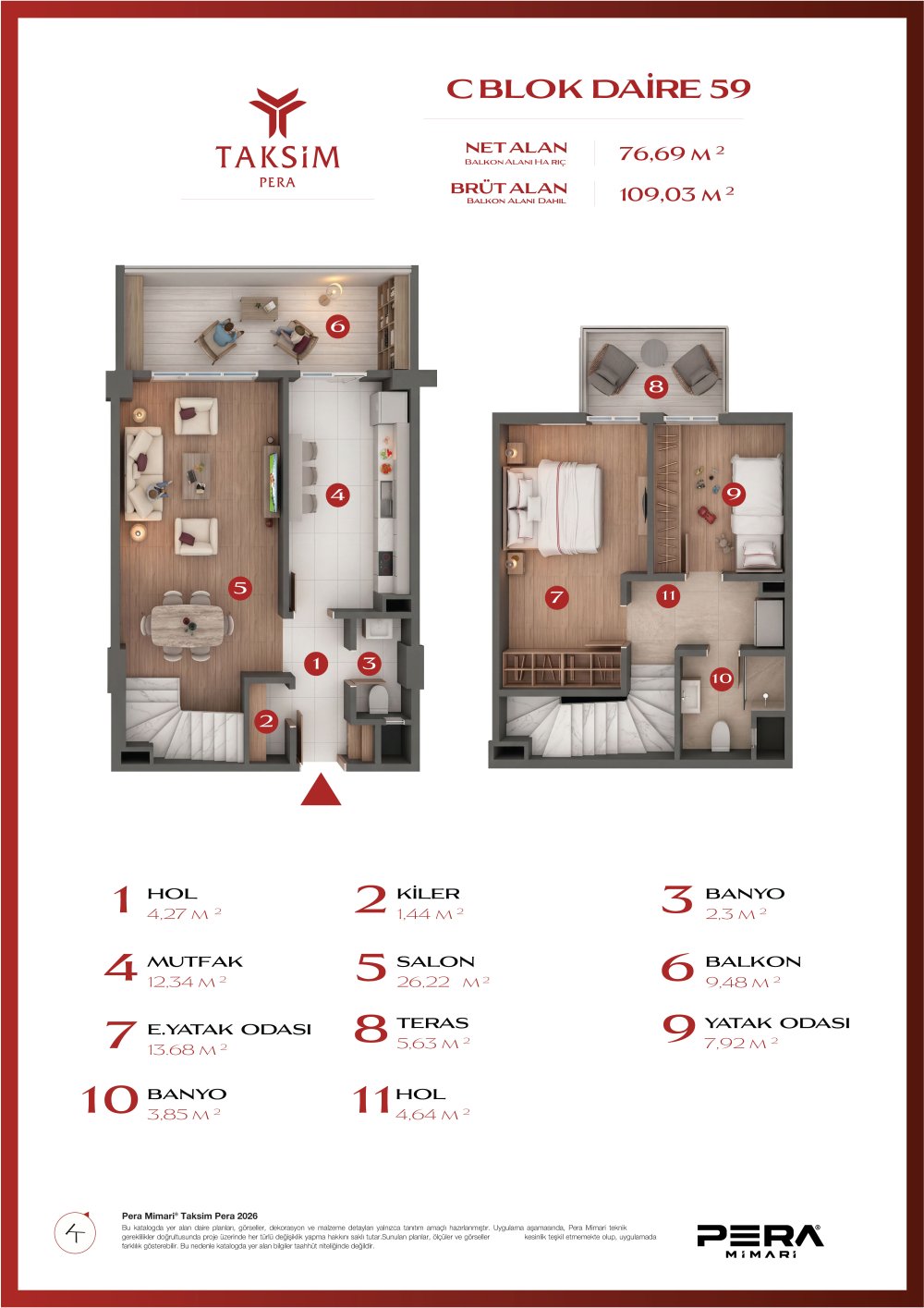 C blok 59 planı
